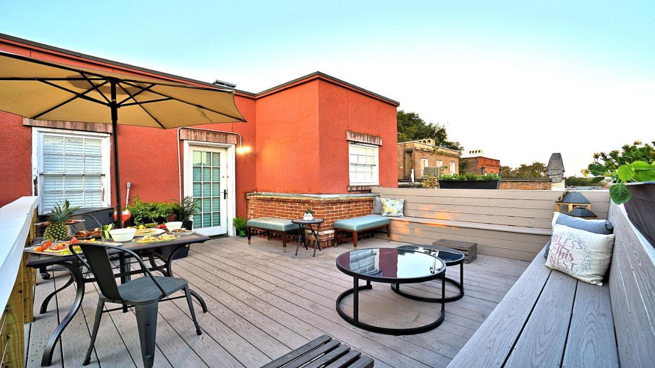 Sprawling Penthouse With Rooftop Deck Blocks From The River Саванна Экстерьер фото